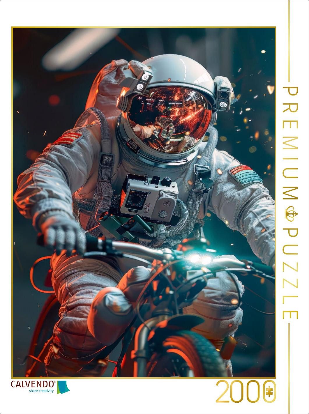 CALVENDO Puzzle CALVENDO Puzzle Ganz schön groß so ein Planet, 2000 Teile Lege-Größe, 2000 Puzzleteile