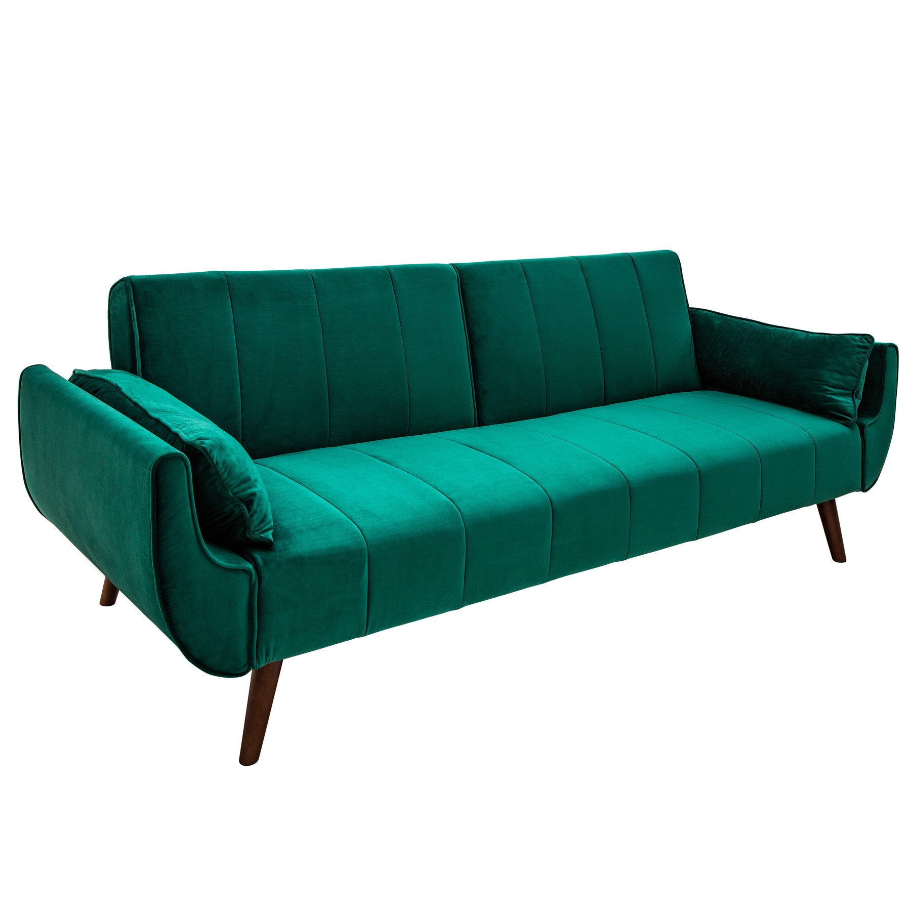 riess-ambiente Schlafsofa DIVANI 220cm smaragdgrün / günstig online kaufen