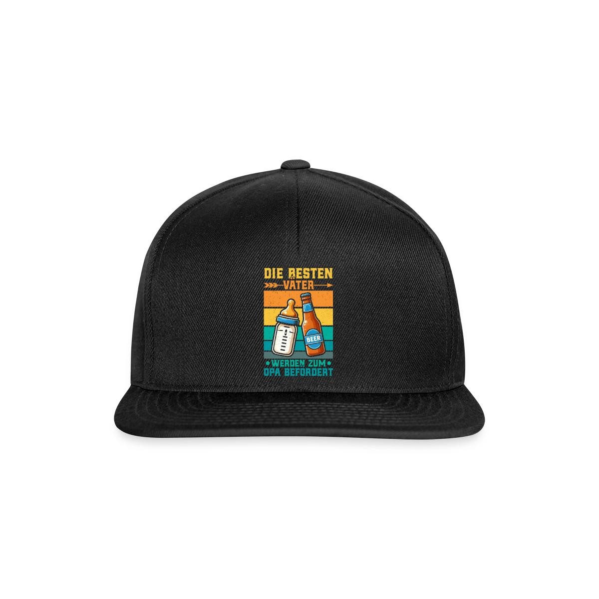 Snapback Cap Die Besten Väter Werden Zum Opa Befördert Snapback Cap