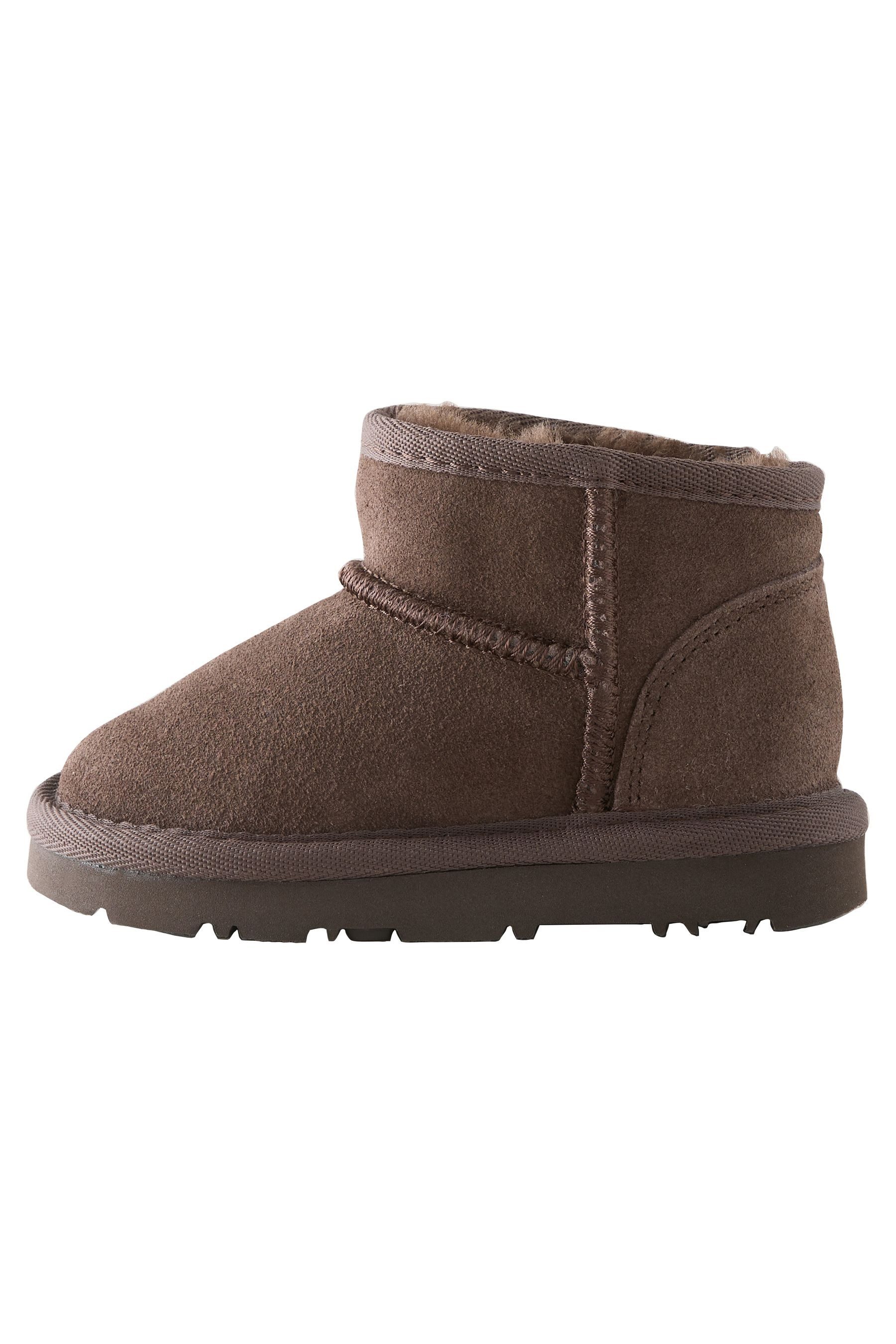 Next Wasserabweisende Schlupfstiefel aus Veloursleder Babystiefel (1-tlg)