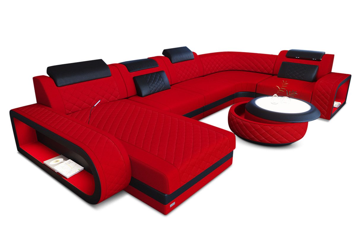 Sofa Dreams Wohnlandschaft Berlin U Form günstig online kaufen