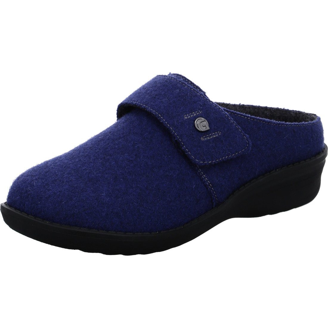Ganter Ganter Schuhe, Pantolette Hera - Merinowolle Pantolette blau 047615