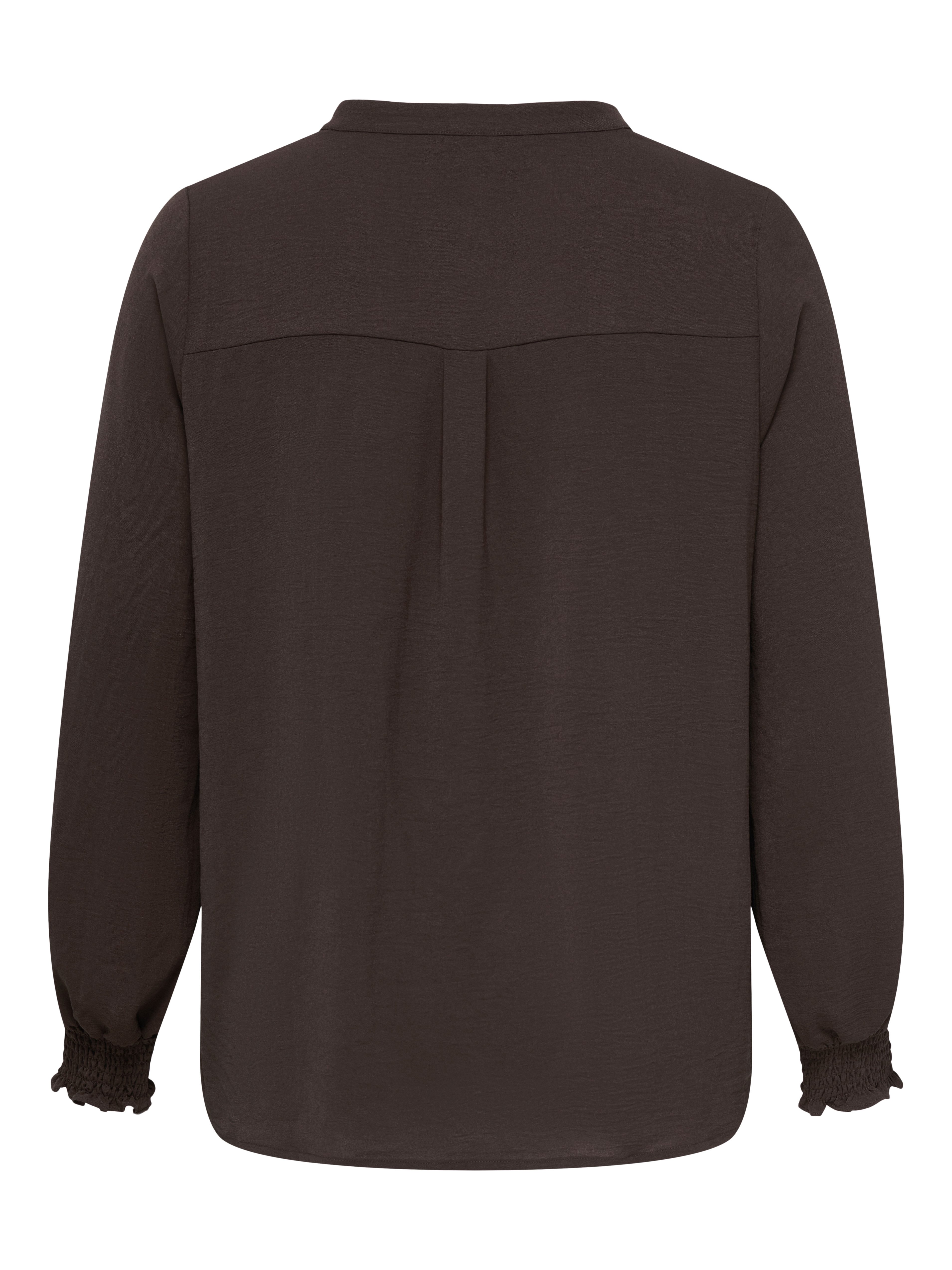 ONLY CARMAKOMA Shirtbluse CARMETTA LIFE V-NECK TOP WVN NOOS Kunstfaser, regular fit