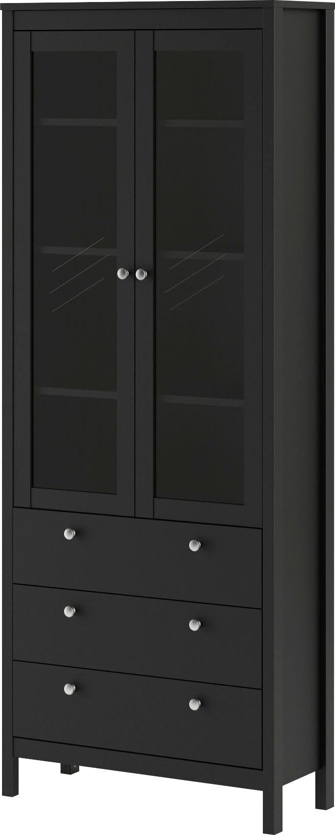 Home affaire Vitrine Madrid, Glasvitrine Vitrinenschrank Ausstellung Sammel günstig online kaufen