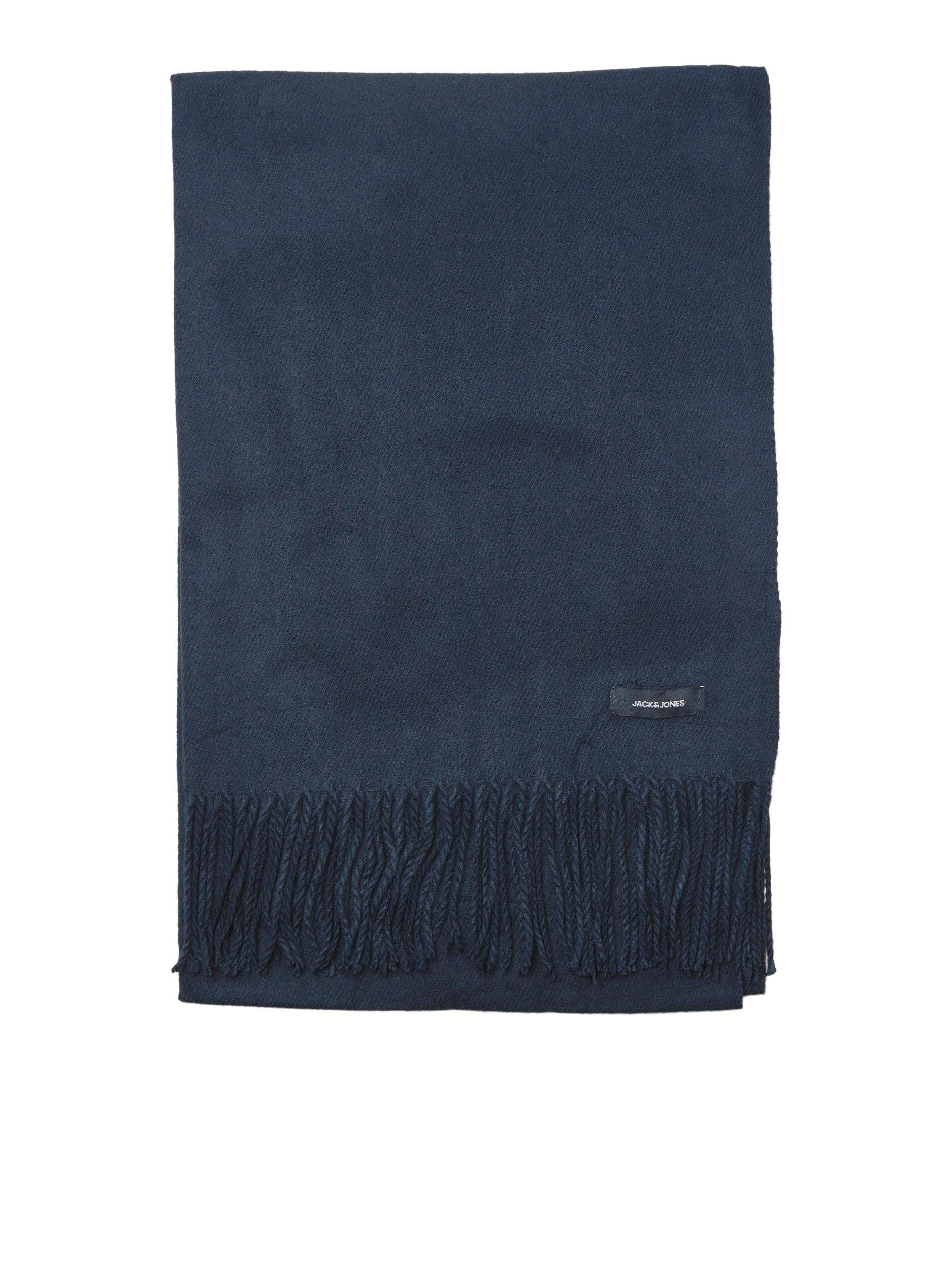 Jack & Jones Strickschal JACSOLID WOVEN SCARF NOOS, Kunstfaser, mit Fransen – Bild 3 von 5