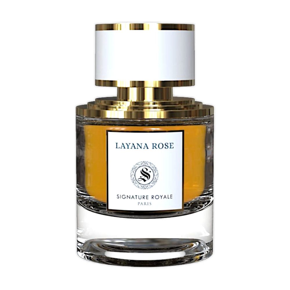 Signature Royale Eau de Parfum Layana Rose Extrat de Parfum 50ml + Parfümzerstäuber (leer) Set