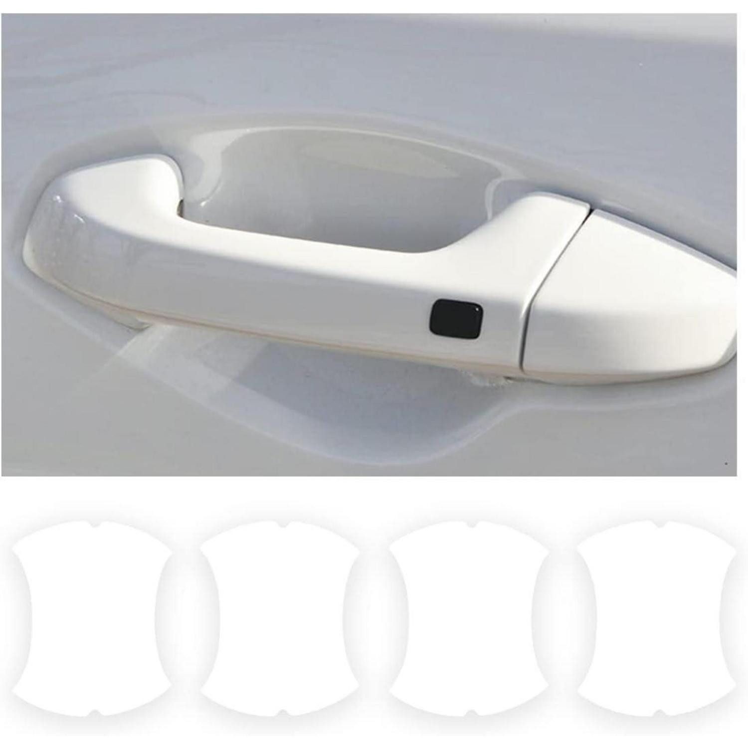 LuxusKollektion Kotflügelschoner Autofolie Carbon Schutzfolie Universal 4er Transparent