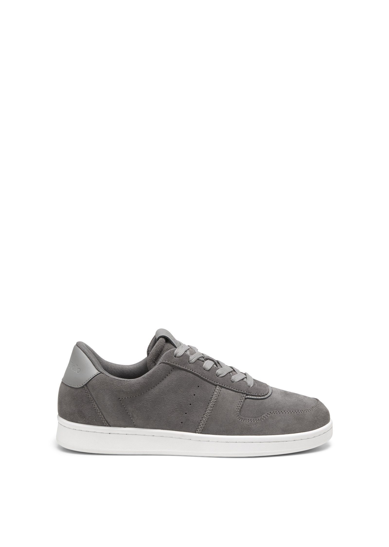 Marc Velours-Rindleder grau Sneaker softem O'Polo aus