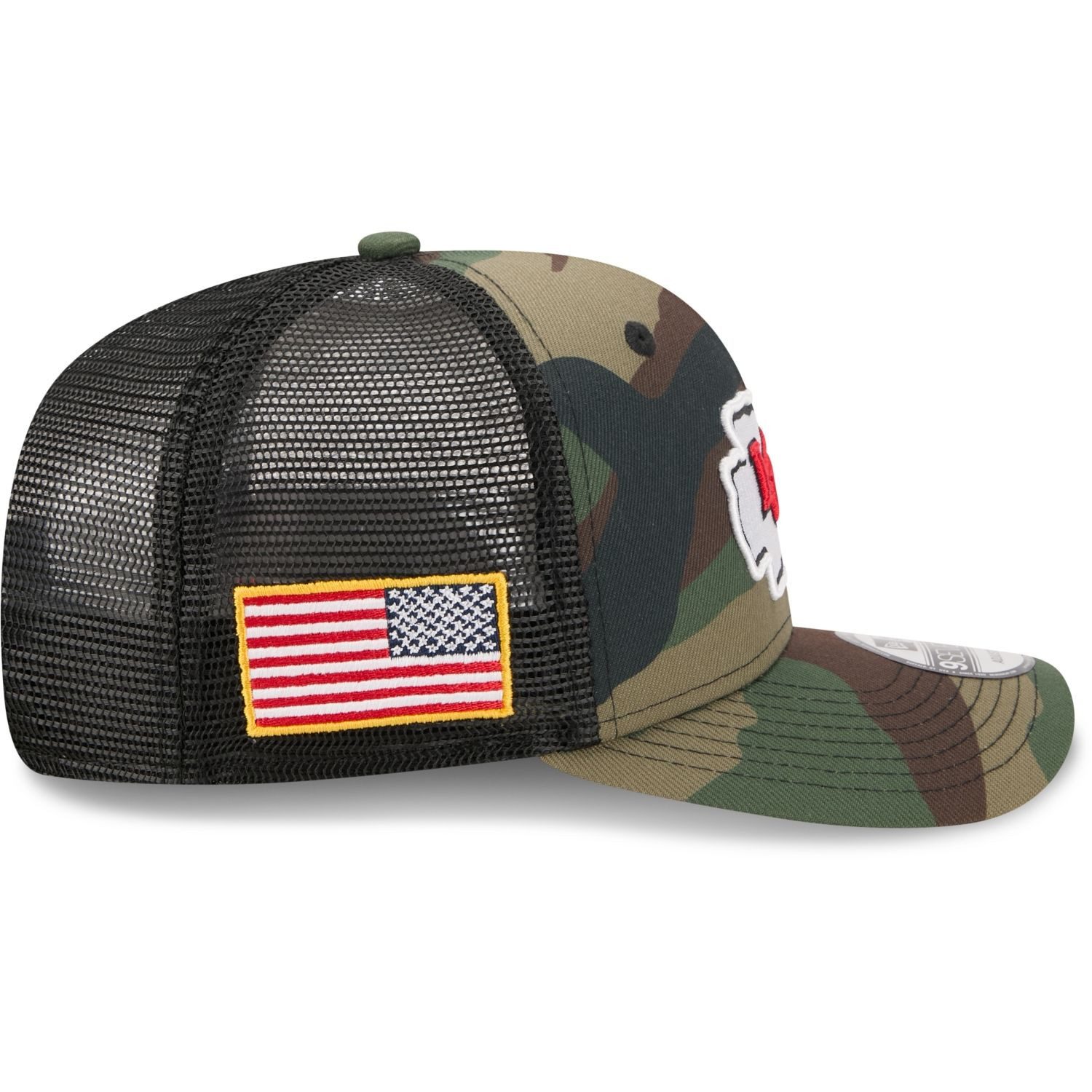 New Era Trucker Cap 9Seventry Trucker SALUTE Kansas City Chiefs