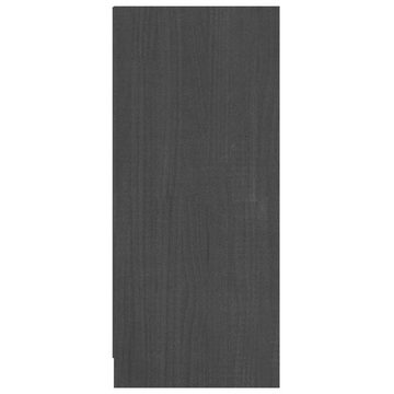 möbelando Regalwürfel 3012758, LxBxH: 70x33x76 cm, aus Kiefer-Massivholz in Grau