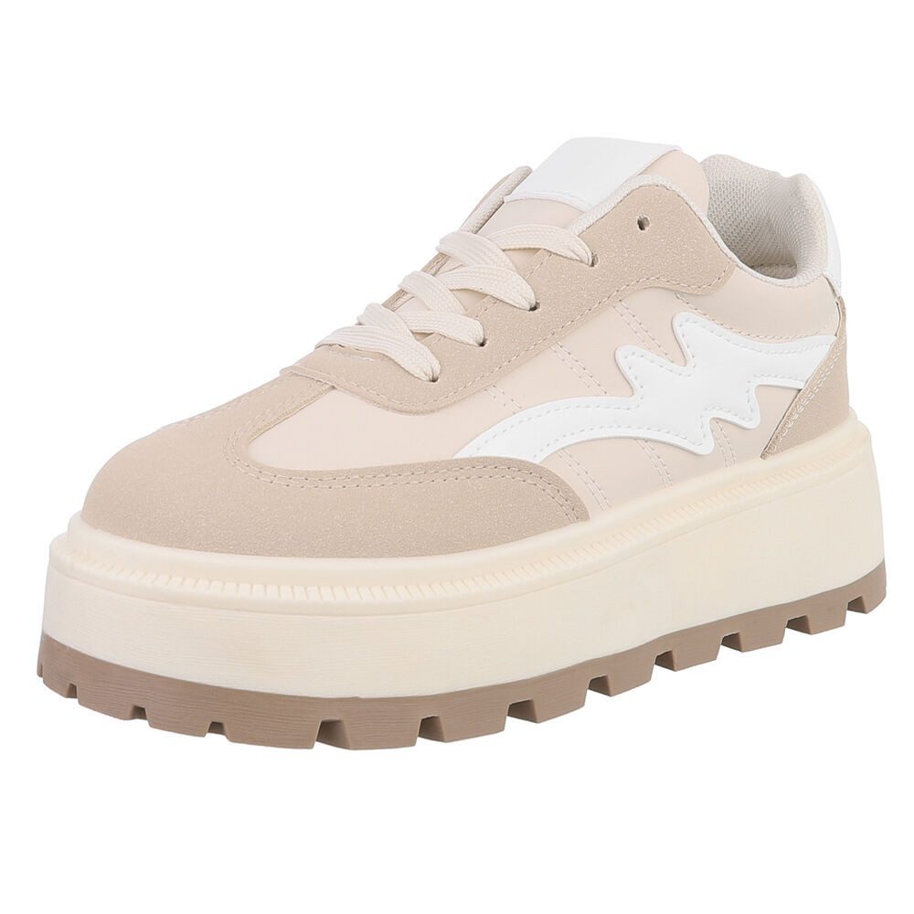 Ital-Design Modischer Sneaker für Damen mit bequemer Sohle Sneaker (9003315 günstig online kaufen