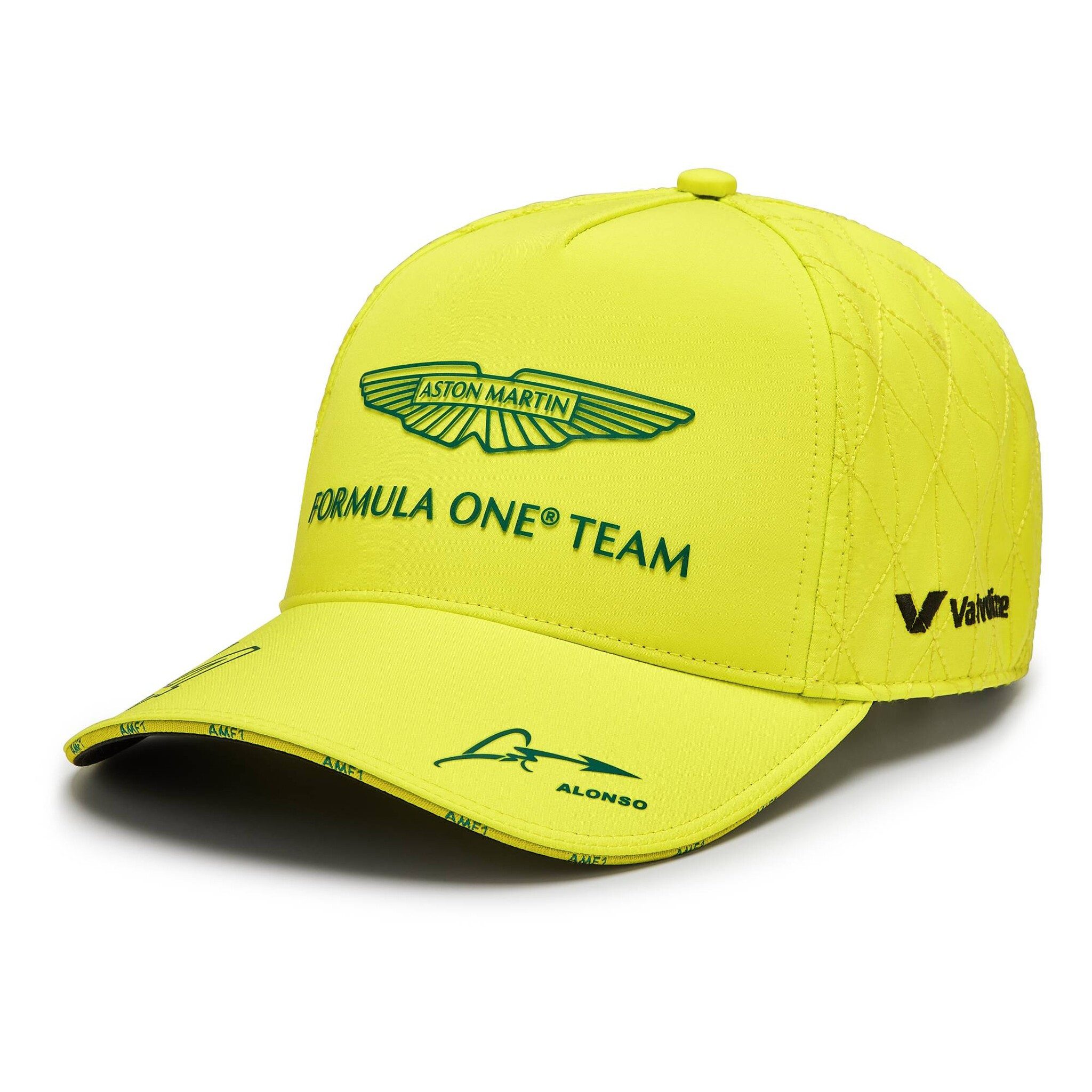 Aston Martin Baseball Cap Aston Martin F1 Team Cap „Fernando Alonso“ 2024 - gelb