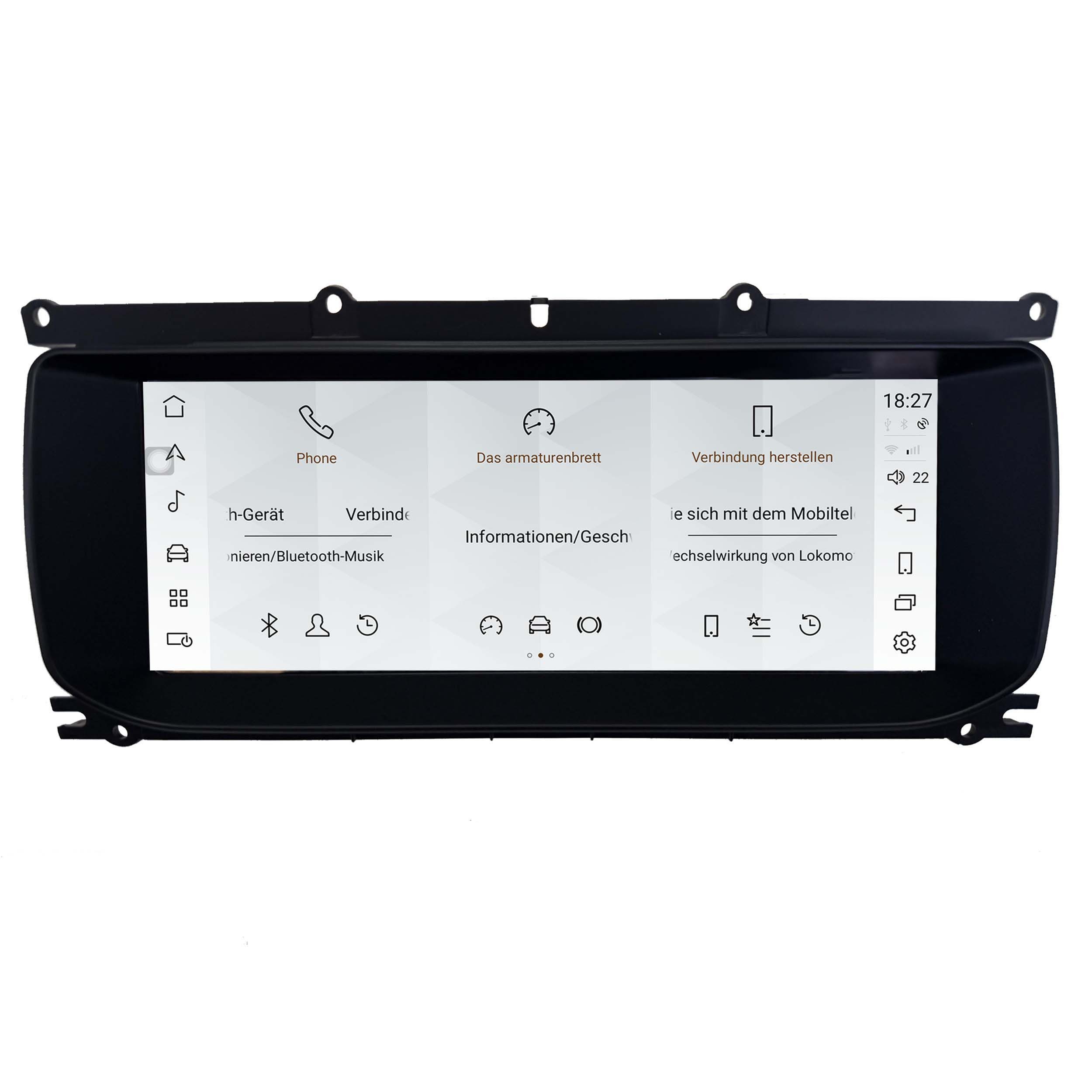 TAFFIO Für Range Rover Evoque HARMAN DUALSYSTEM 10" Touch Android GPS CarPlay Einbau-Navigationsgerät