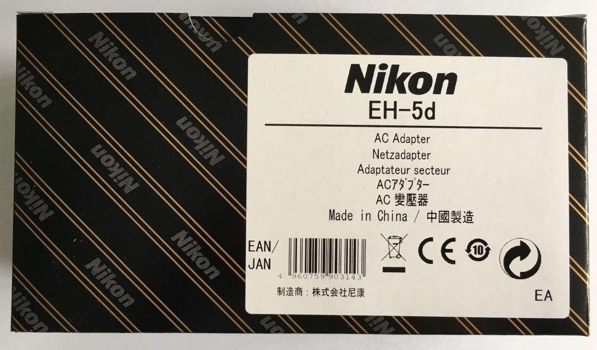 Nikon Netzteil EH-5D Elektro-Kabel