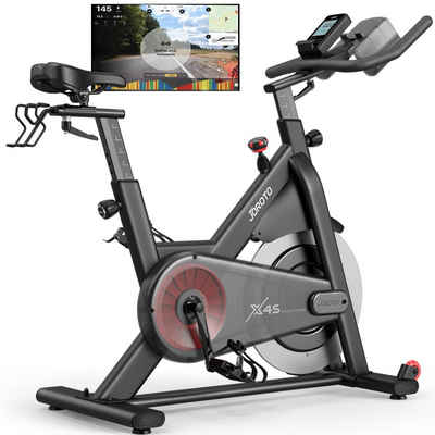 JOROTO Speedbike X4S, Heimtrainer Fahrrad mit Hintergrundbeleuchtem Bluetooth-Display