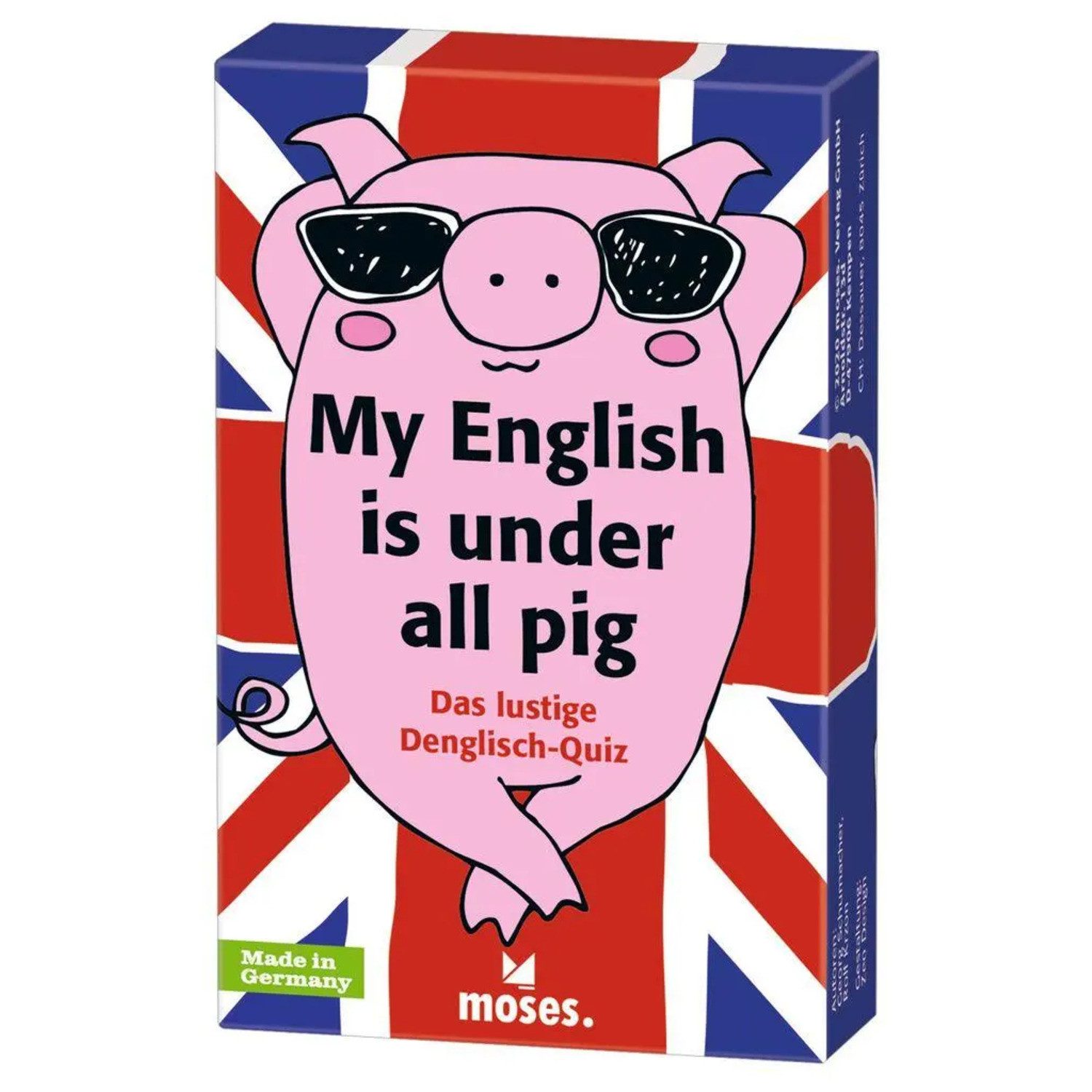 Moses. Verlag Spiel My English is under all pig