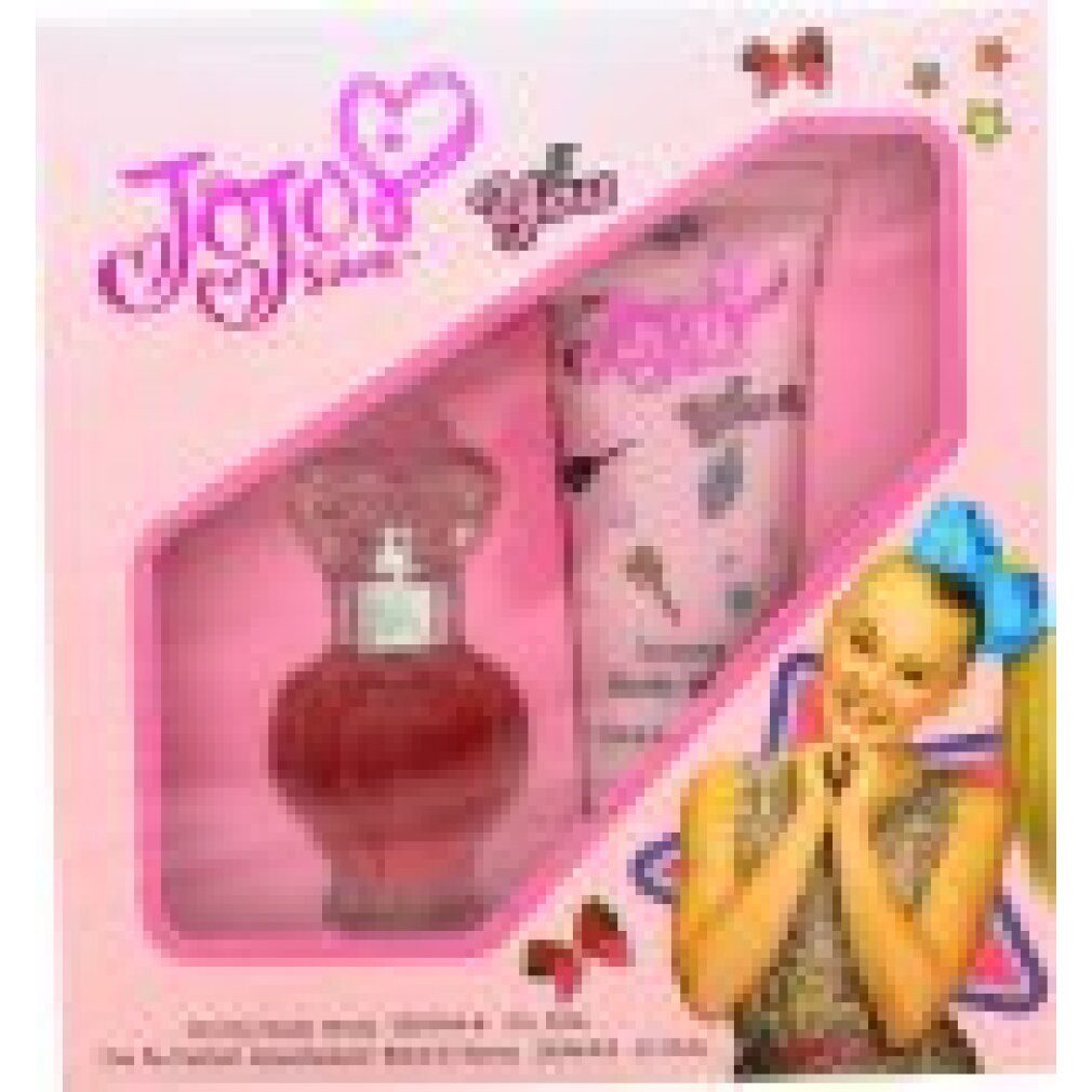 Jojo Siwa Eau de Parfum Be You Geschenkset 30 ml EDP + 100 ml Luxuriöse Körperwäsche