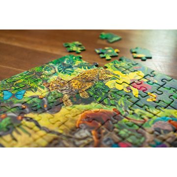 Ravensburger Puzzle EXIT Puzzle Kids - Die Dschungelexpediton, 368 Puzzleteile
