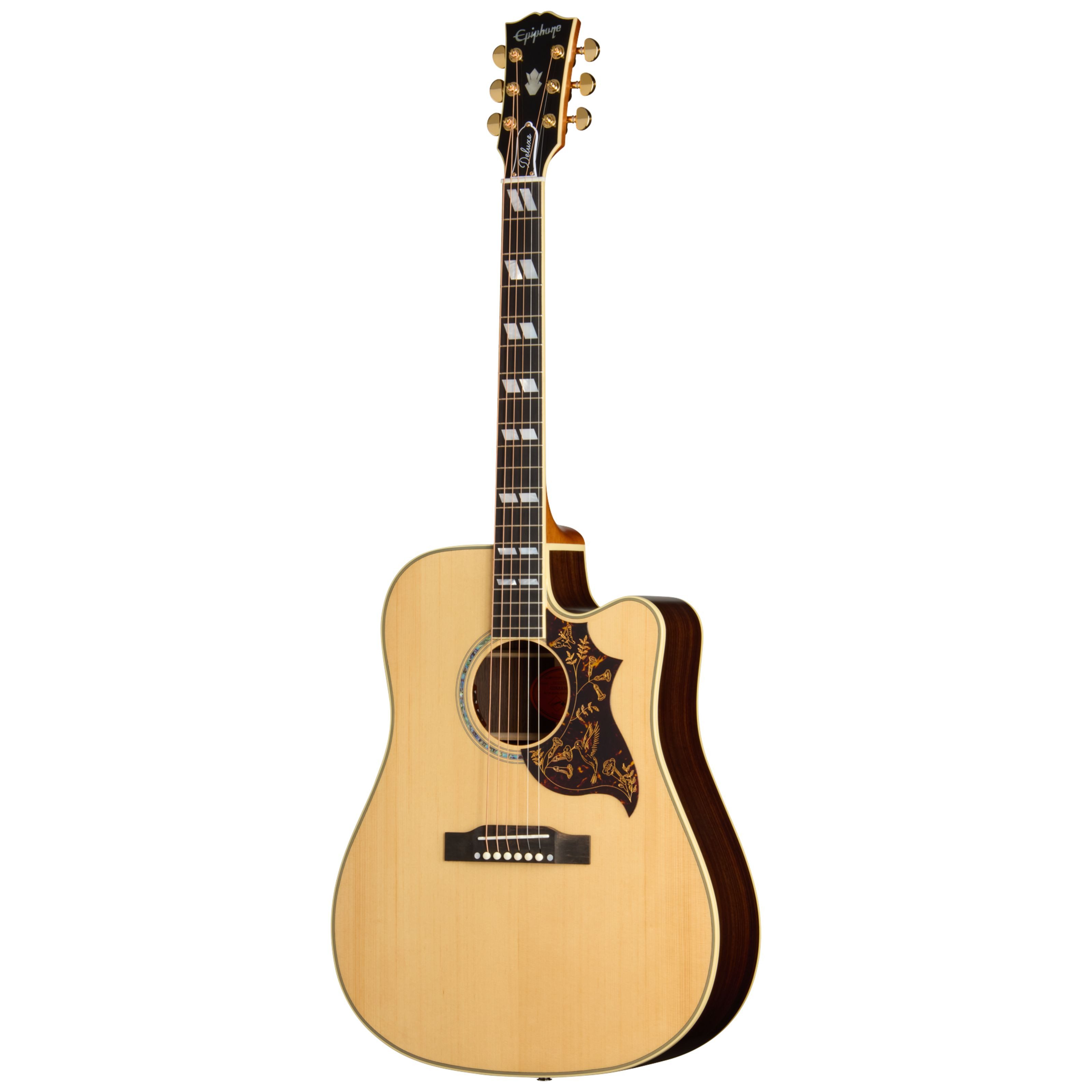 Epiphone Westerngitarre, Акустичні гітари, Dreadnought Гітари, Hummingbird Deluxe EC Natural - Westerngitarre