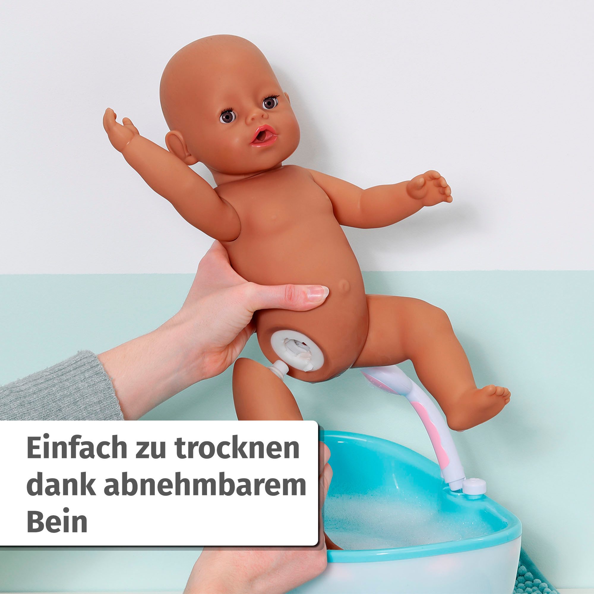 Baby Born Babypuppe Eva, 43 cm (Set, 11-tlg)