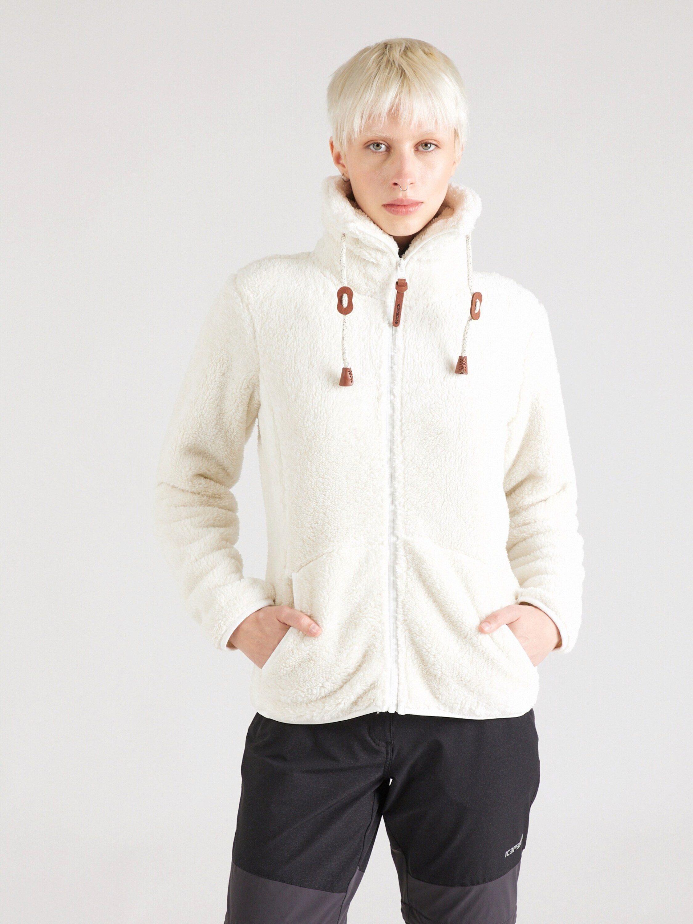 Icepeak Fleecejacke COLONY (1-St) Plain/ohne Details