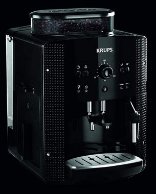 Krups Kaffeevollautomat EA 81R8 Arabica Kaffeevollautomat, Espressomaschine, 1,8 l Wassertank, 1450 W, 2-Tassen-Funktion, Milchsystem mit CappucinoPlus-Düse