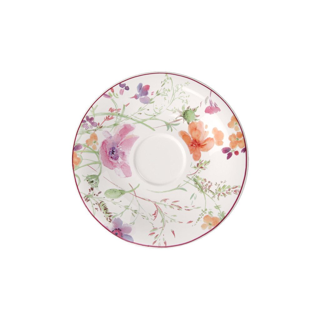 Villeroy & Boch Untertasse Mariefleur Untertasse, (1 St), Premium Porcelain, mikrow.- & spülm.sicher, Made in Germany
