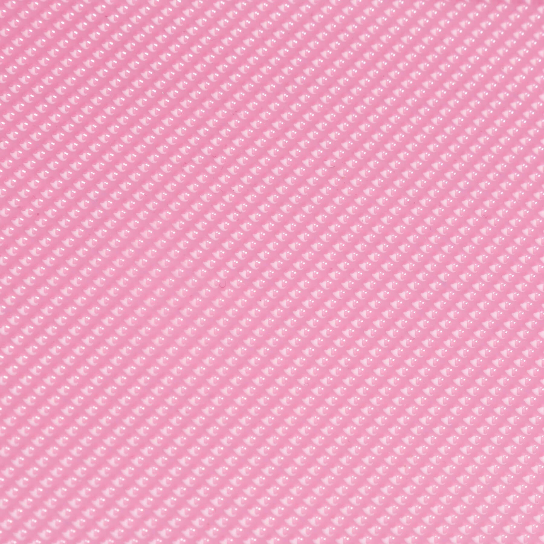 pink Kosmetiktrolley 2 Rollen, mit Etagen, tectake 3 erweiterbar Koffer