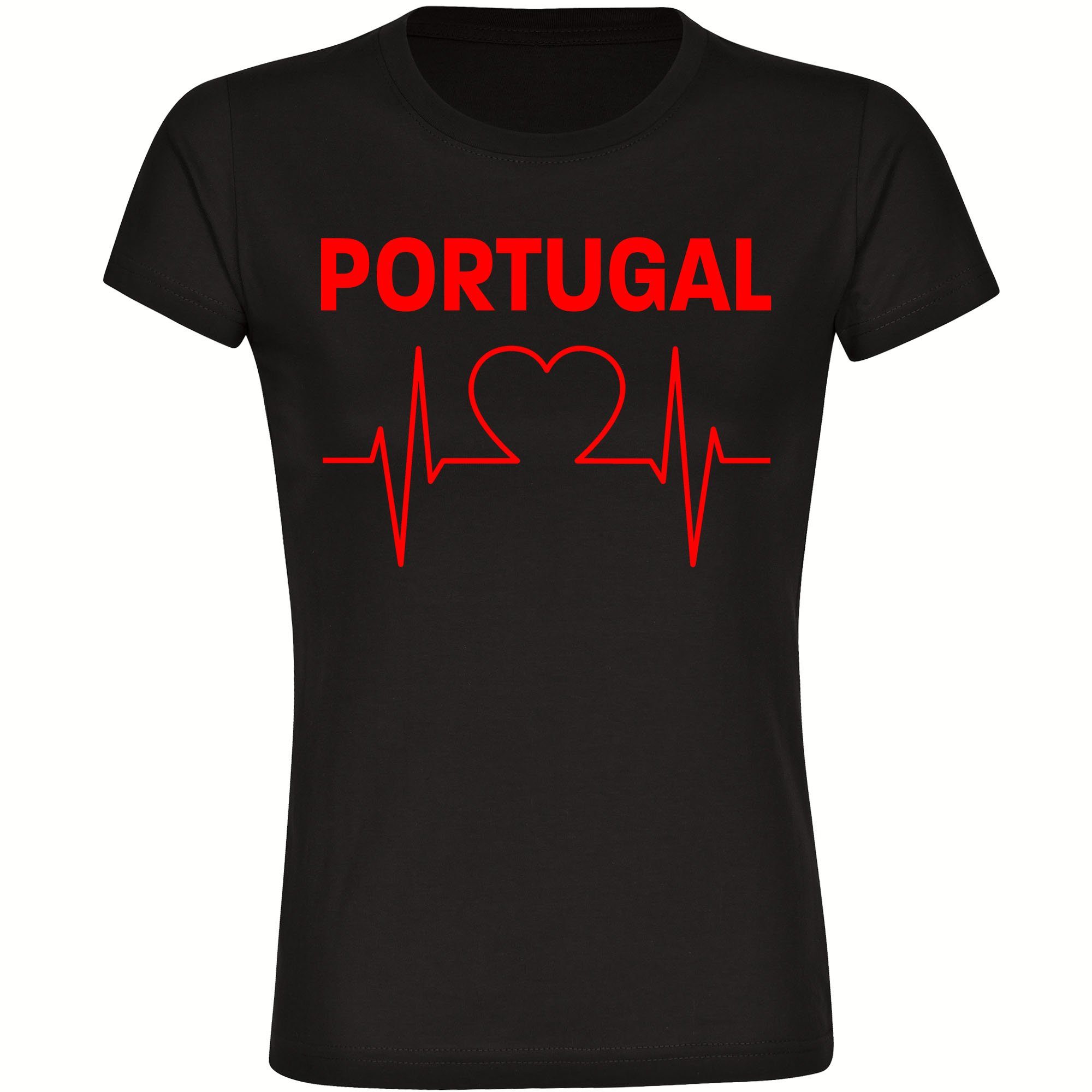 T-Shirt Damen Portugal - Herzschlag - Frauen