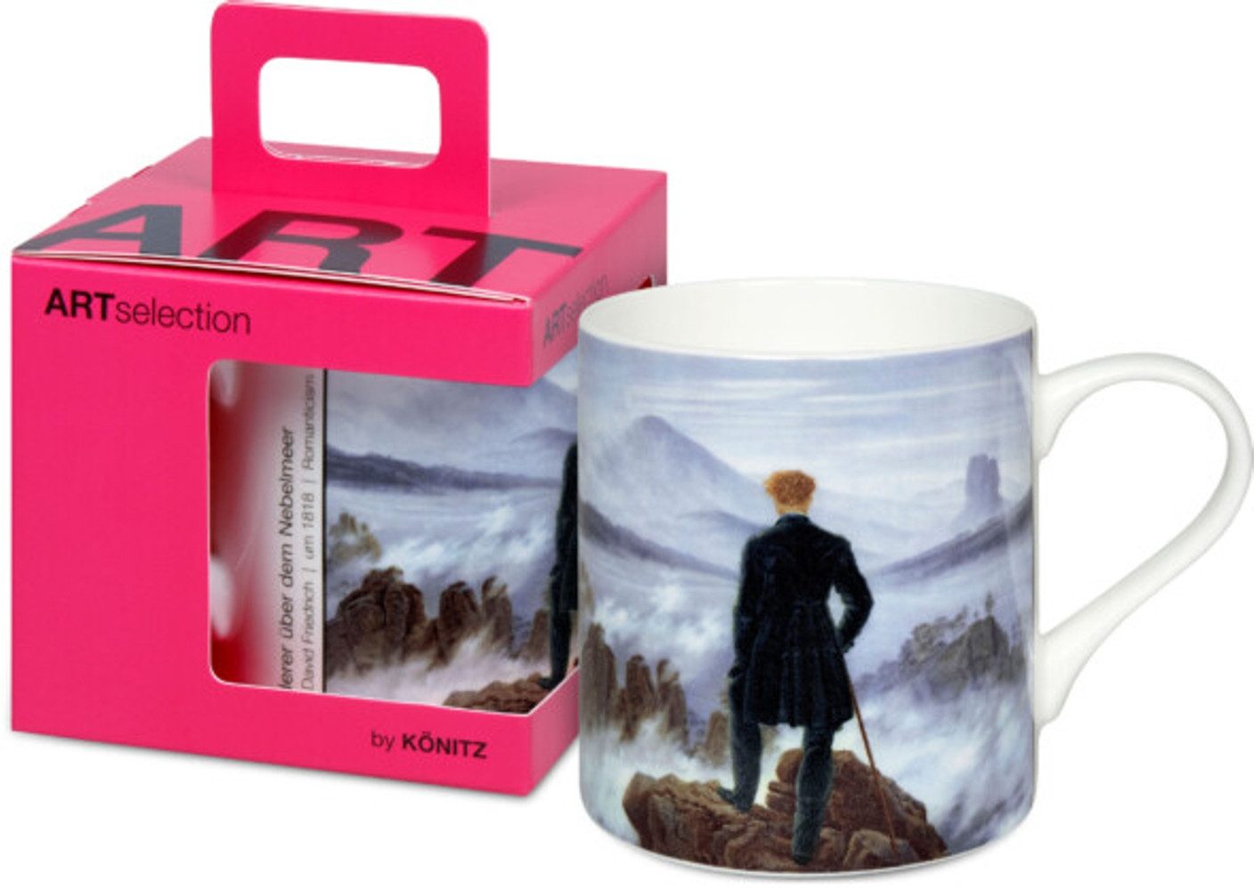 Könitz Tasse Wanderer ... by Caspar David Friedrich ARTSelection Bone China, 1-tlg.