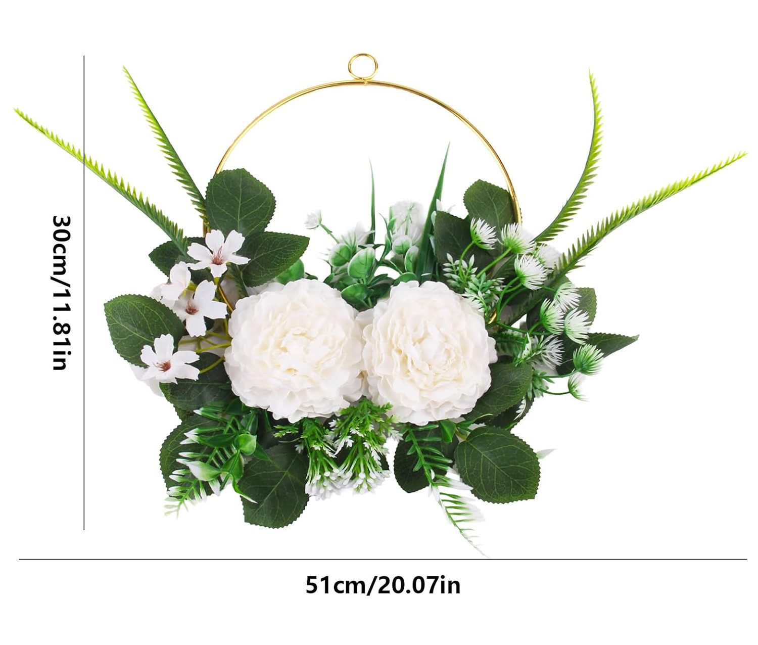 Kaket Dekokranz Kunst-Trockenblumenkranz, Wanddeko für Tür, günstig online kaufen