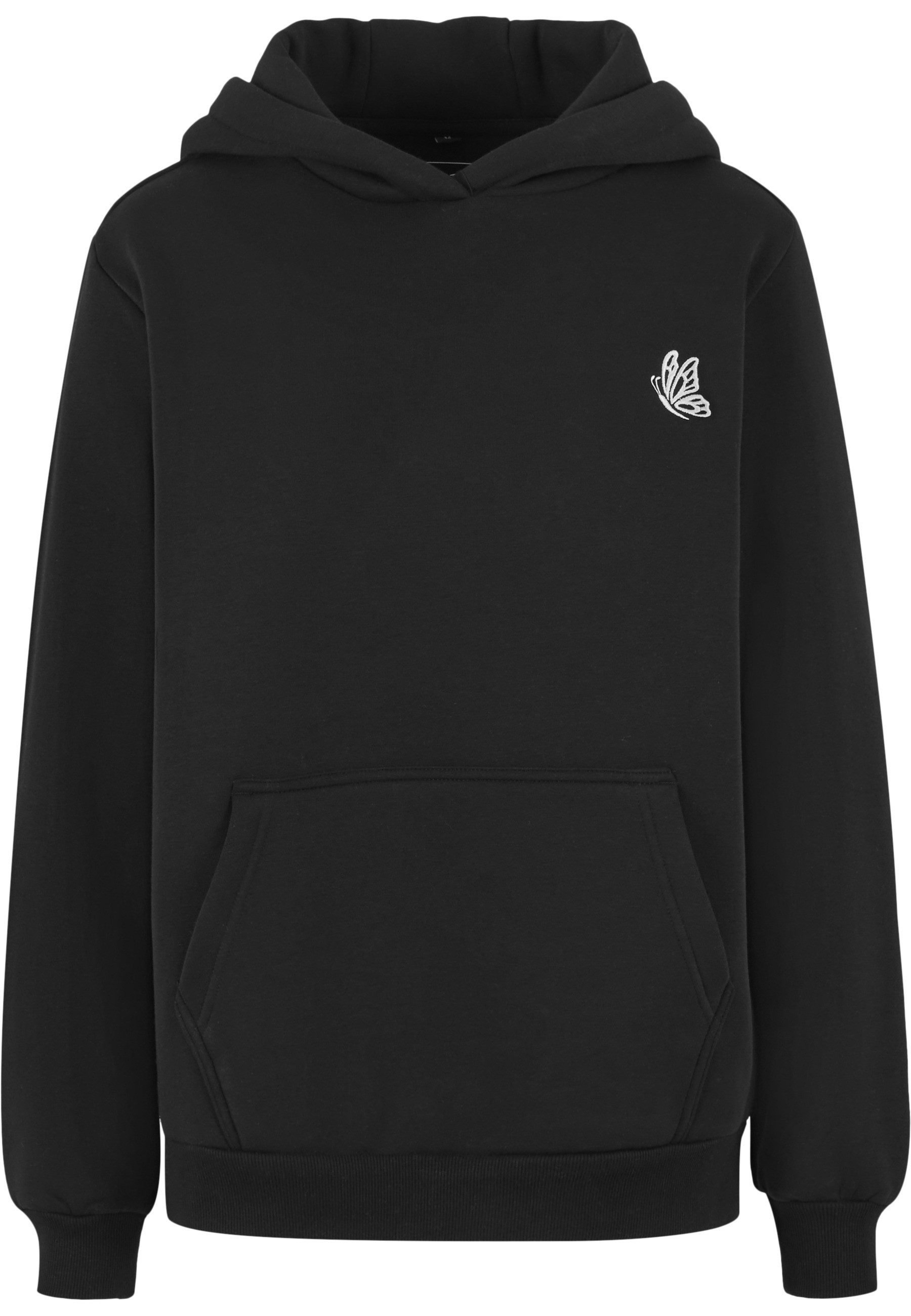 Kapuzensweatshirt Miss Tee Flying Butterfly EMB Fluffy Hoody
