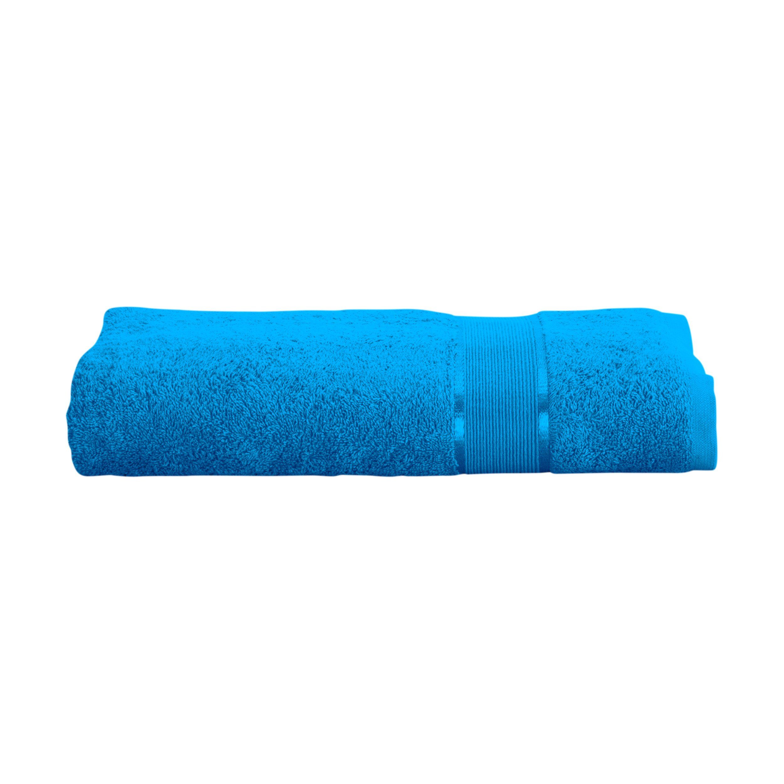 Handtuch, 100%_Baumwolle, Mixibaby Baumwolle Blau