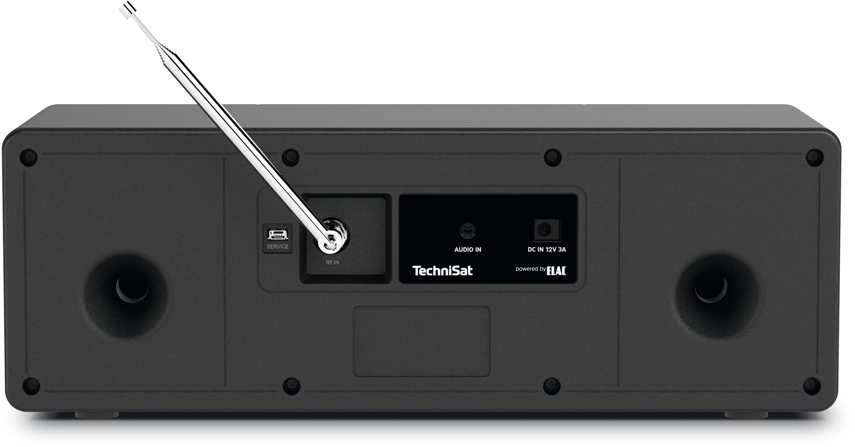 TechniSat DIGITRADIO 3 ASA Digitalradio (DAB) (Digitalradio (DAB), FM-Tuner mit RDS, 20 W, CD-Player, Bluetooth, Automatic Safety Alert Funktion)