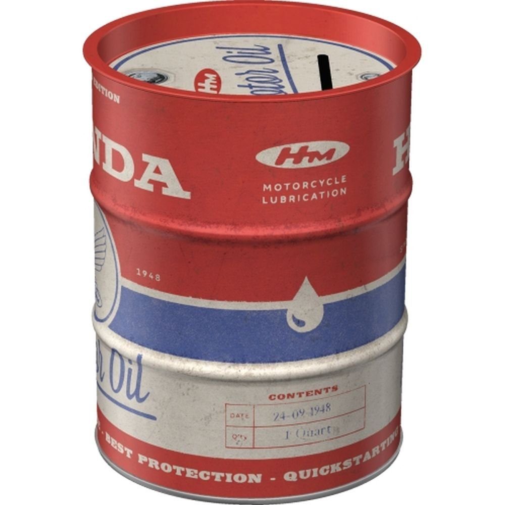 Nostalgic-Art Spardose Spardose Ölfass - Honda günstig online kaufen