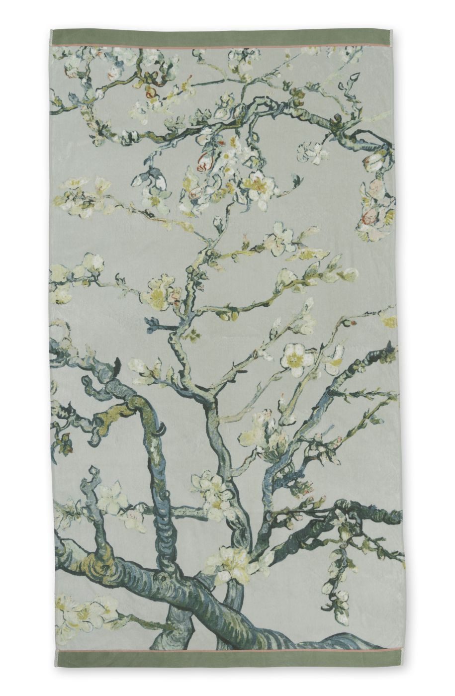Beddinghouse x Van Gogh Museum Strandtuch Strandtuch BH GOGH BeachBlossom Towel Green100x180 Grün, (1-St), Sport, Strand & Badehandtuch Liegetuch Saunatuch