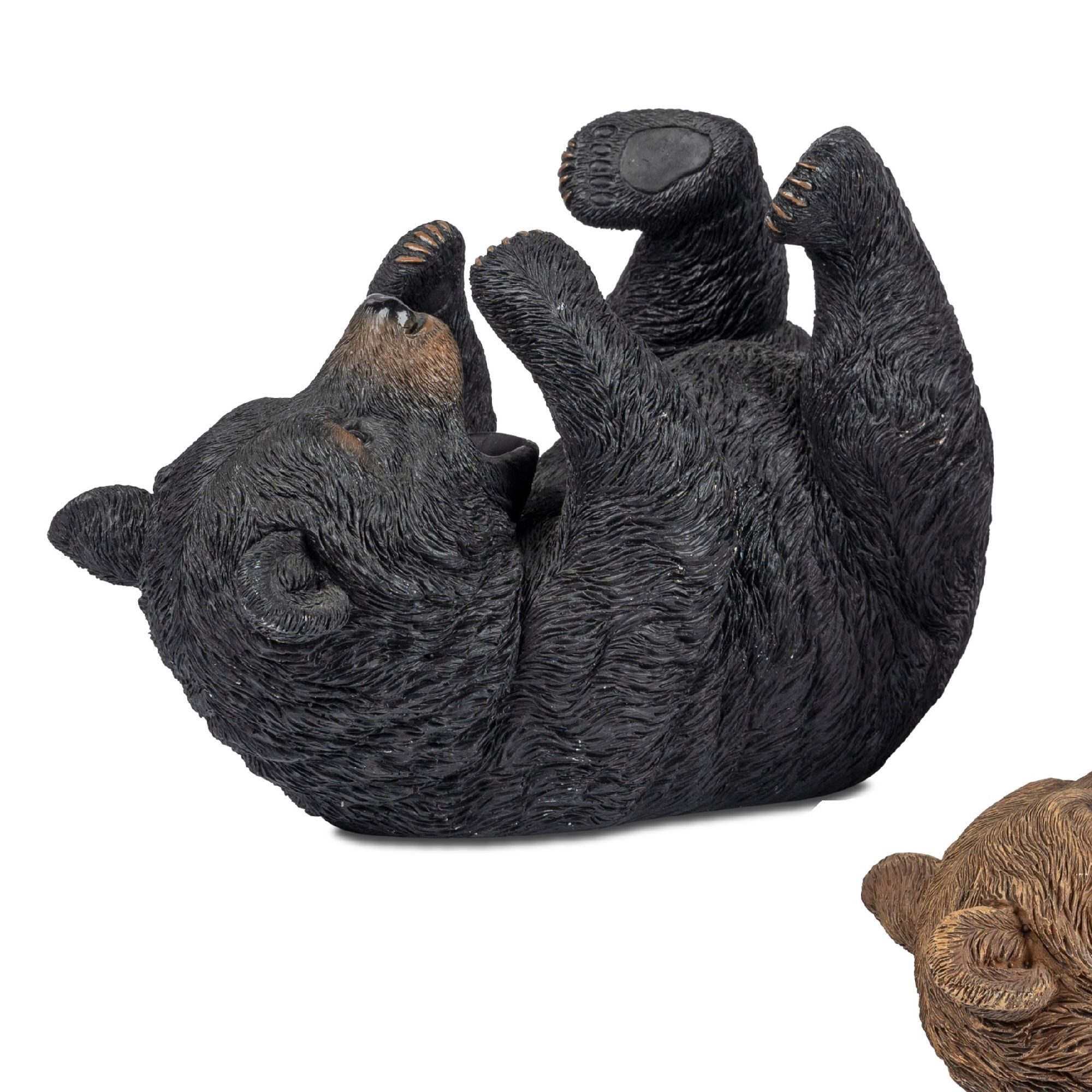 formano Dekofigur, Höhe: 15cm, Farbe: Schwarz, Motiv: Bär