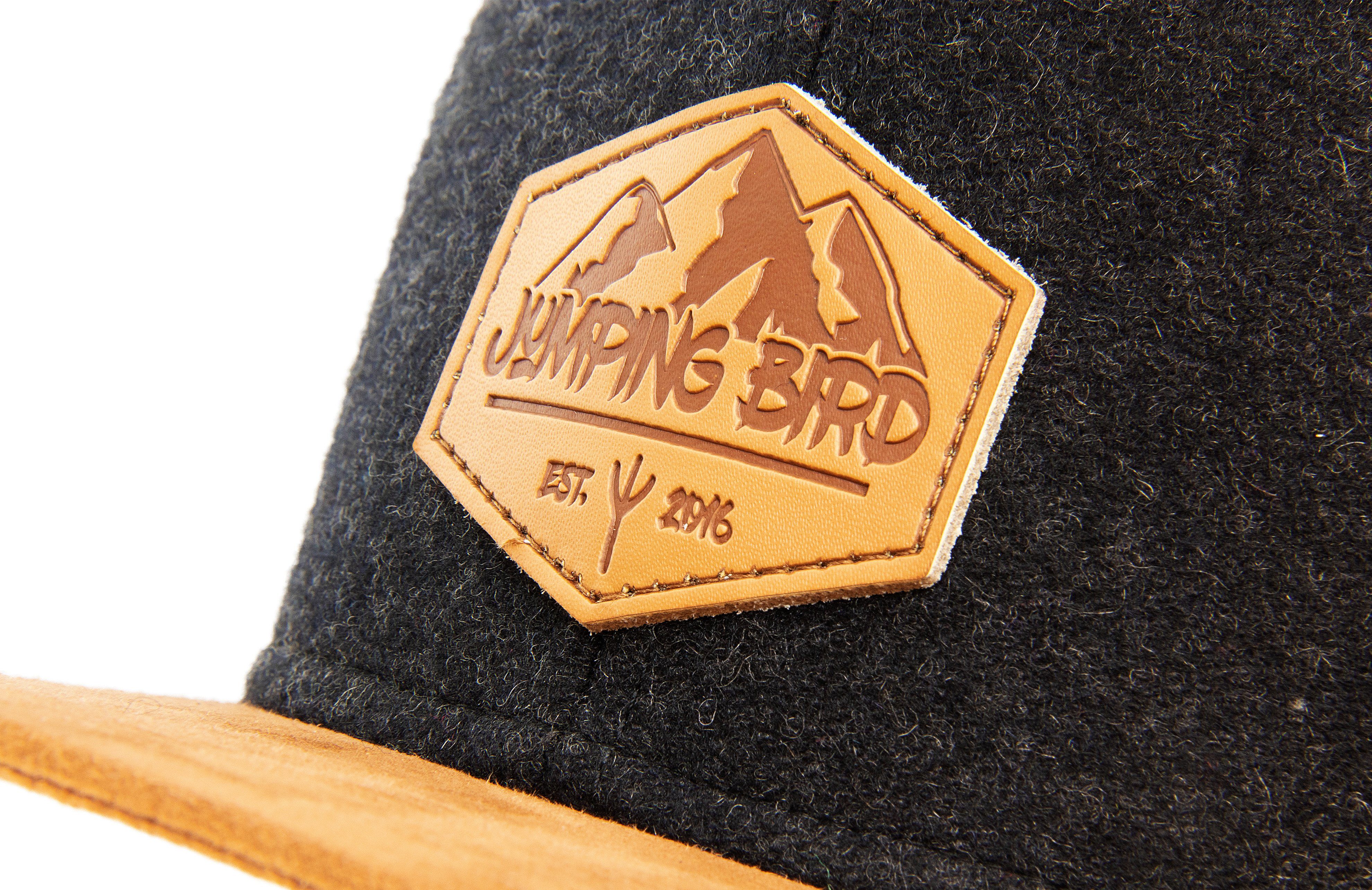 Cap Snapback Jumping Bird Anthrazit Filz