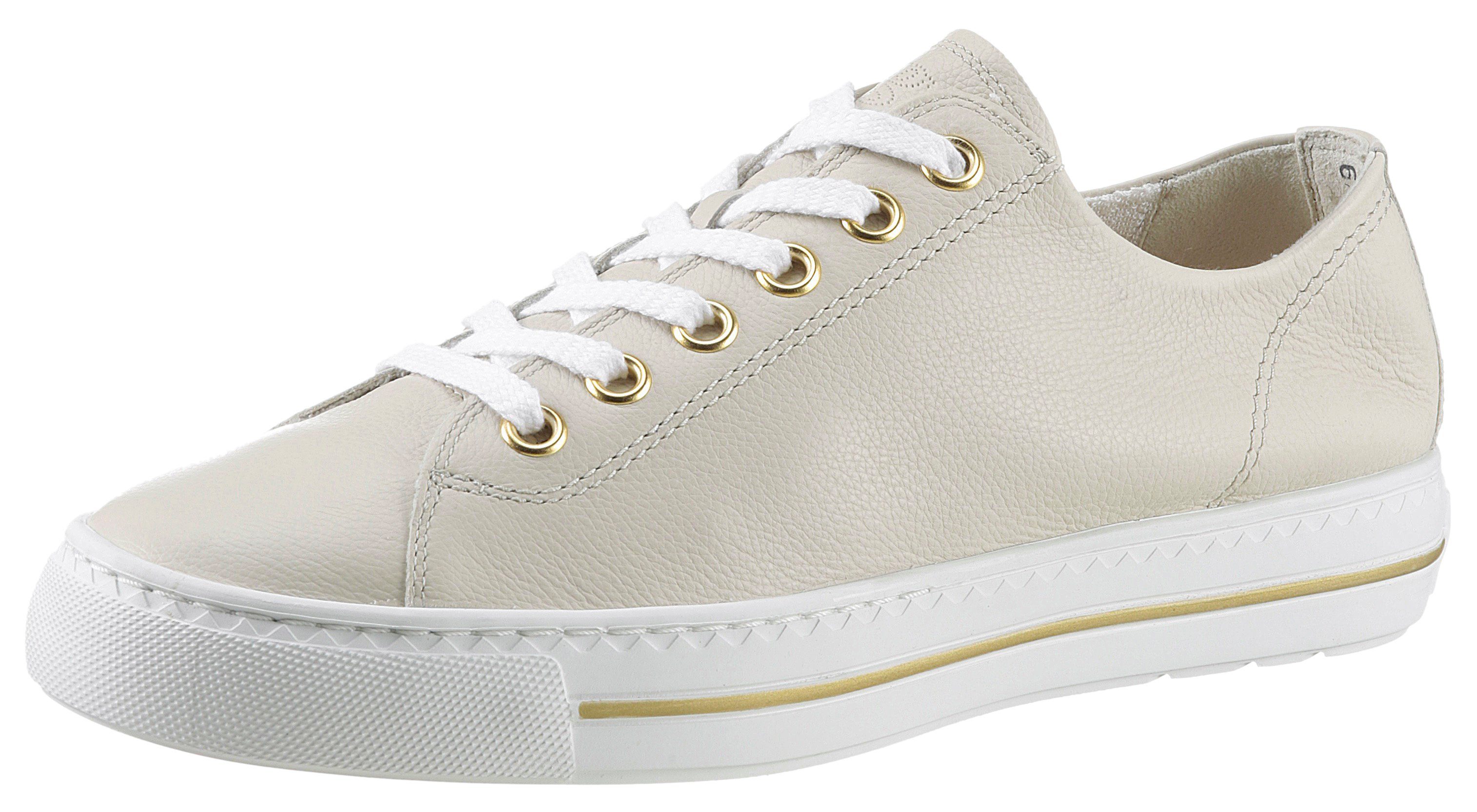 Paul Green Sneaker mit beige Plateausohle