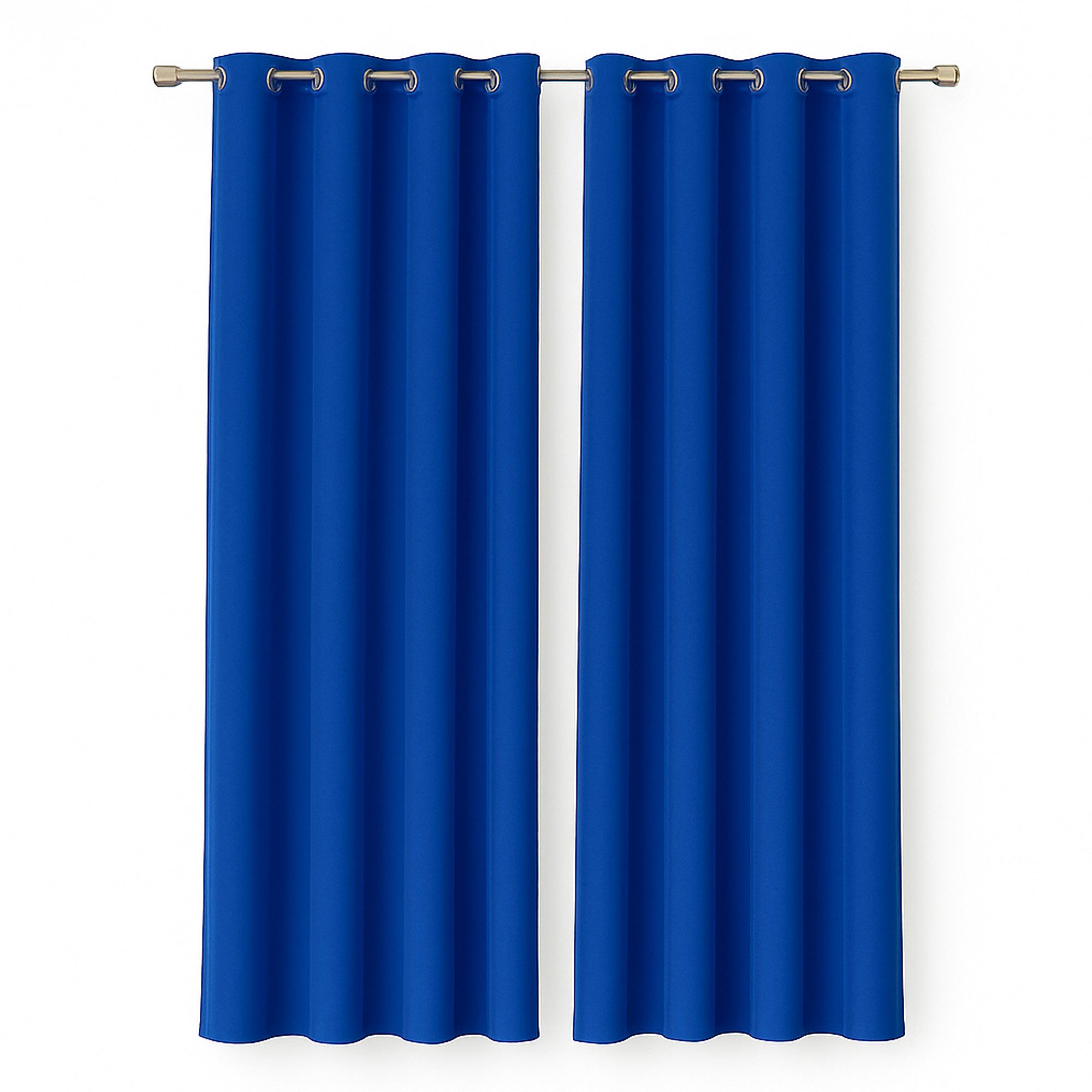 Bestlivings Gardine "Ellen" mit Ösen (2 St), Ösen, blickdicht, Polyester, matter Stoff, einfarbig, waschbar bei 30°C, bügelleicht, formstabil