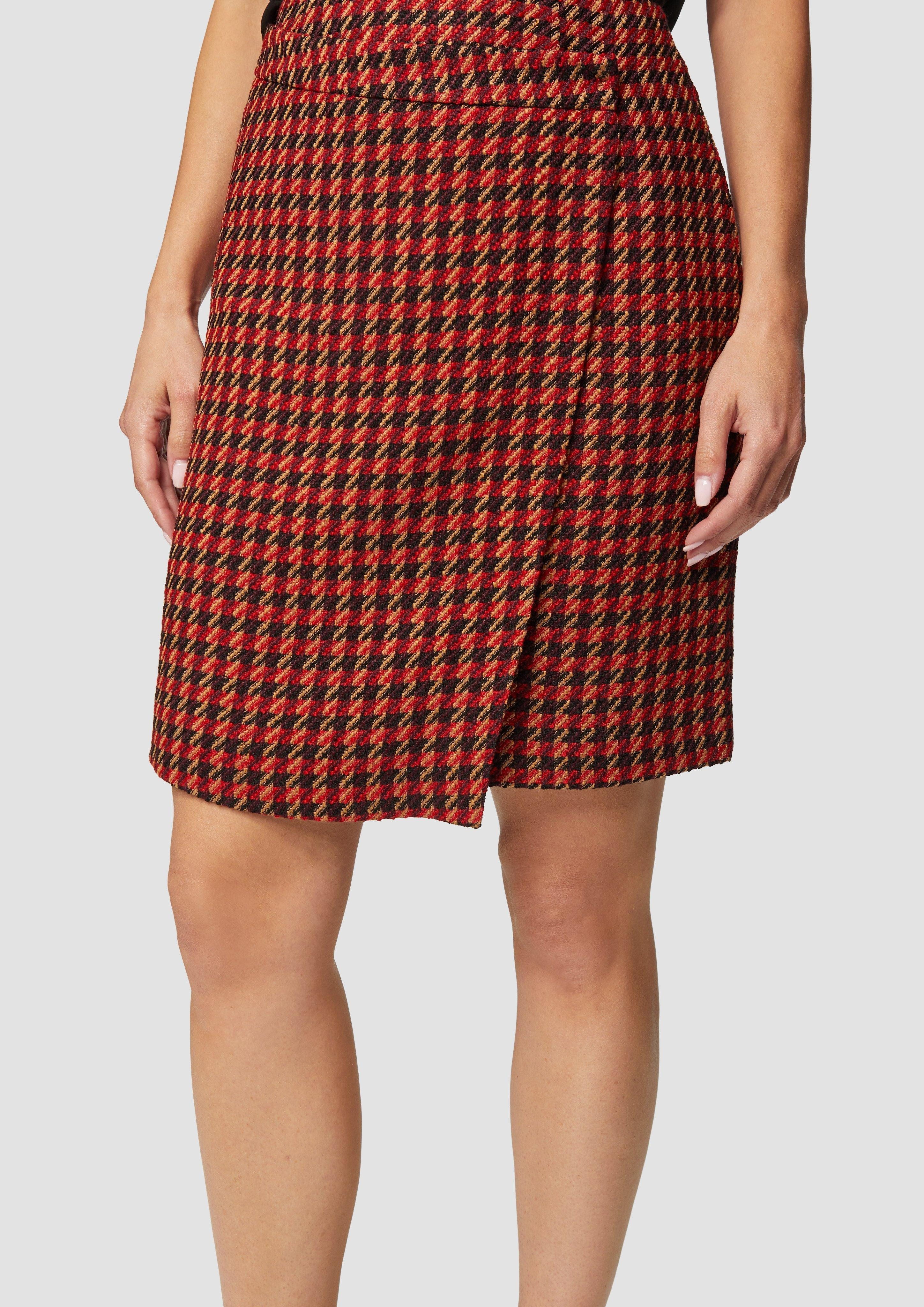 s.Oliver BLACK LABEL Minirock Bouclé-Rock in günstig online kaufen