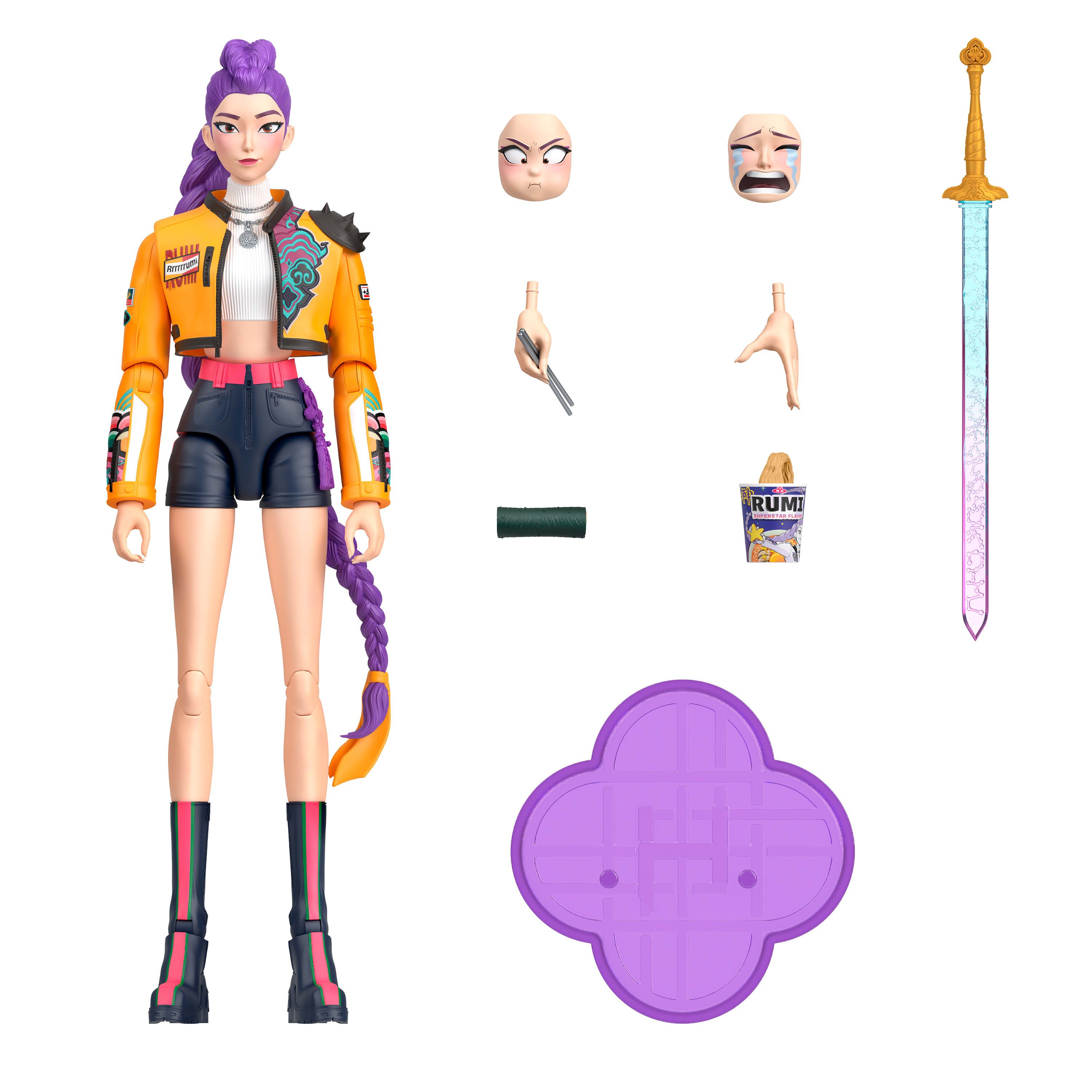 Mattel® Actionfigur KPop Demon Hunters Rumi, beweglich