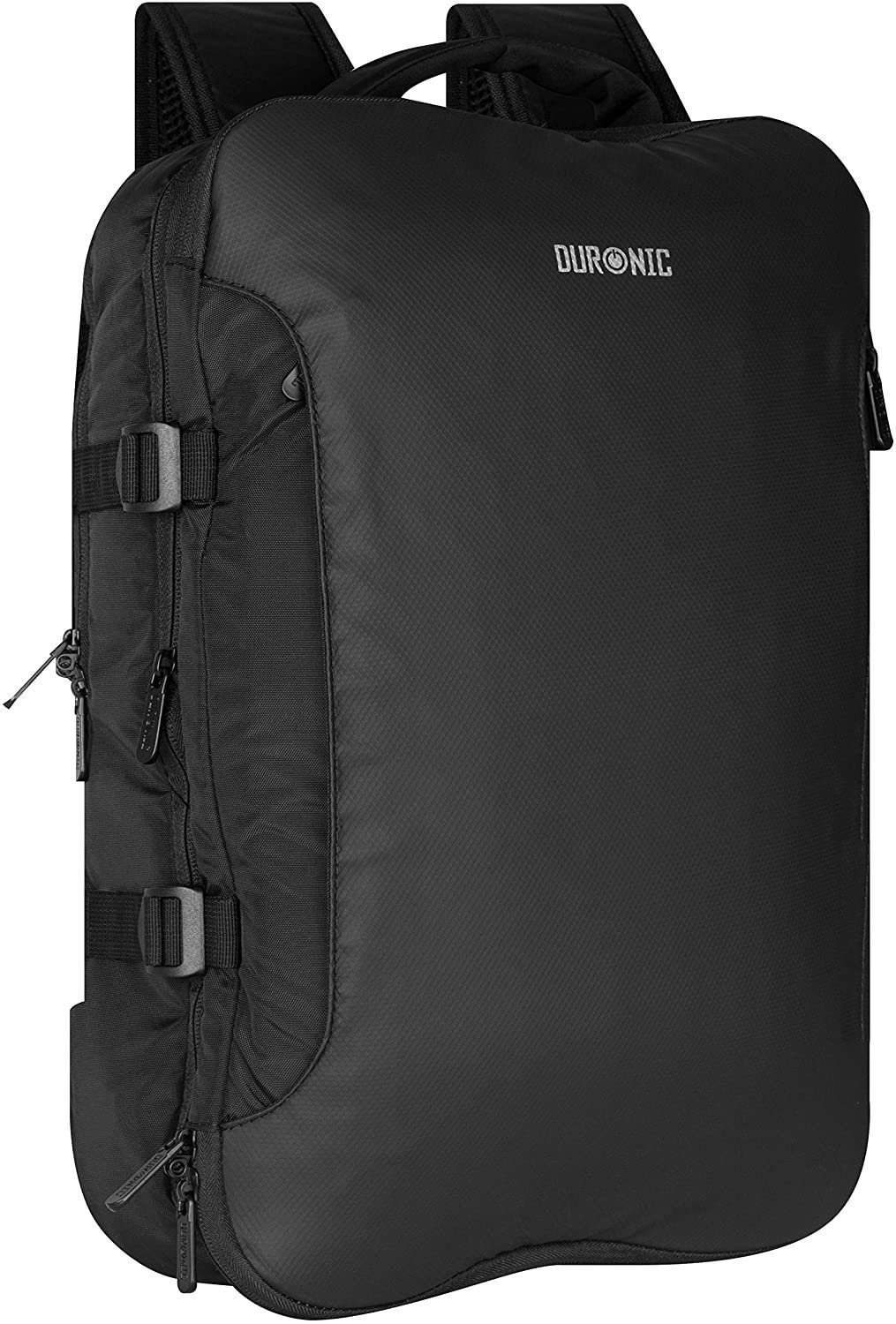 Duronic Rucksack, LB25 Rucksack, Laptoptasche für Notebooks bis 15 Zoll, Wasserabweisender Schulrucksack mit Zubehörfach, Schutzhülle für Laptop Netbook Akten, Universal Notebooktasche, Business Reisen