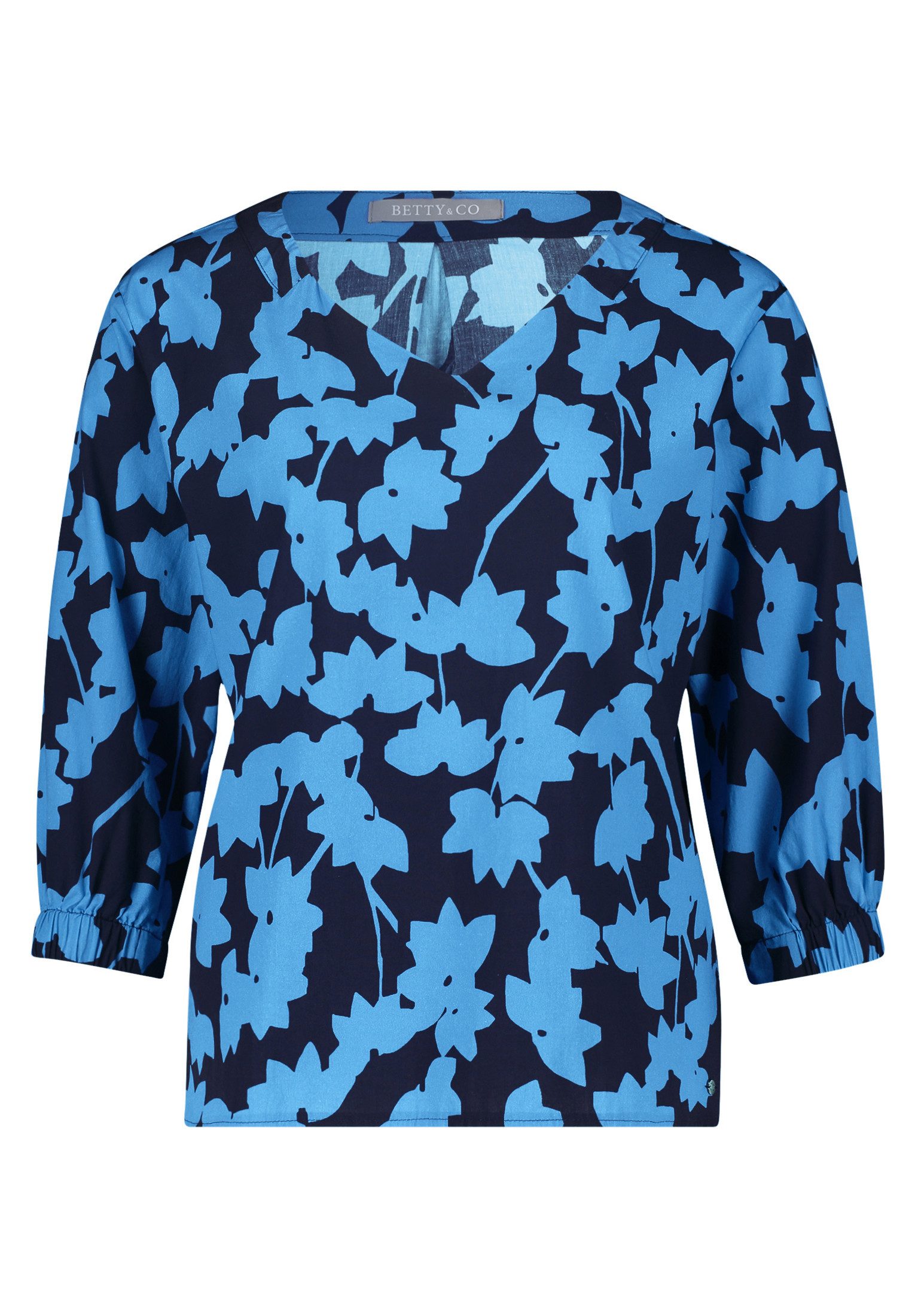 Betty&Co Schlupfbluse Damen Schlupfbluse mit Print günstig online kaufen