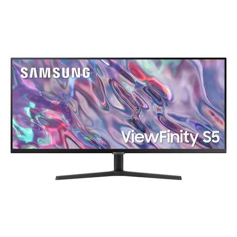 Samsung ViewFinity S5 S34C500GAU LED-Monitor (86,4 cm/34 ", 3440 x 1440 px, Wide Quad HD, 5 ms Reaktionszeit, 100 Hz)