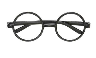 Partystrolche Kostüm Harry Potter Brillen-Set, 4 Brillen als Mitgebsel für Kindergeburtstag, Kunststoff-Brille