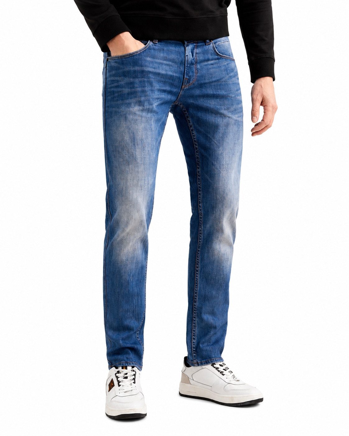 Regular-fit-Jeans NIGHTFLIGHT - Jeans Stretch - Denim Hose Herren