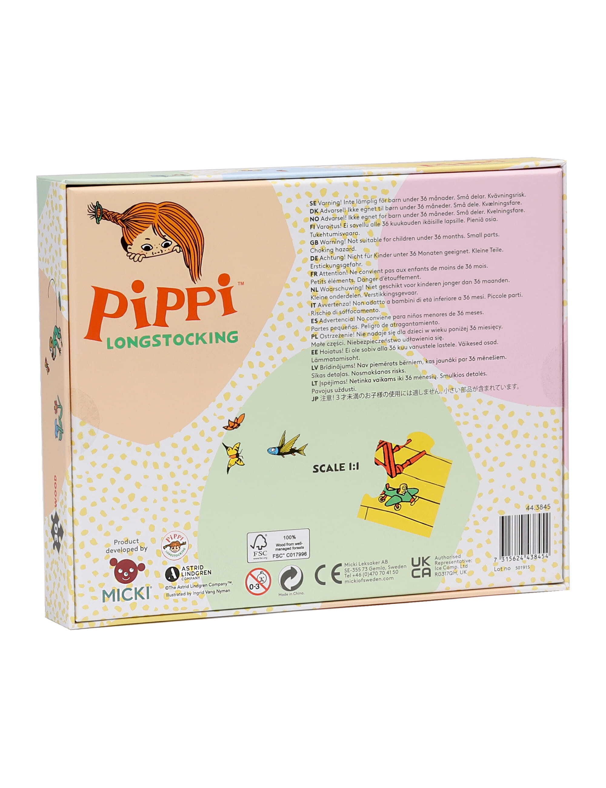 Pippi Langstrumpf Puzzle Puzzle Pippi Langstrumpf, günstig online kaufen