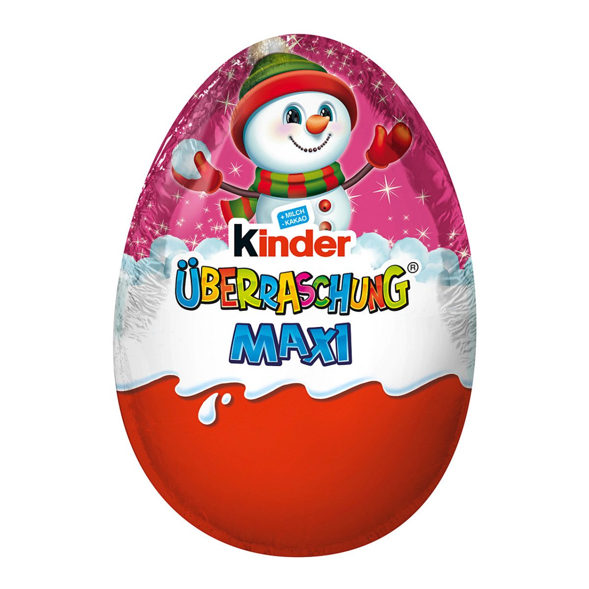 kinder Schokolade, Überraschungs Ei Maxi Schokolade für Mädchen rosa mit Figur 100g