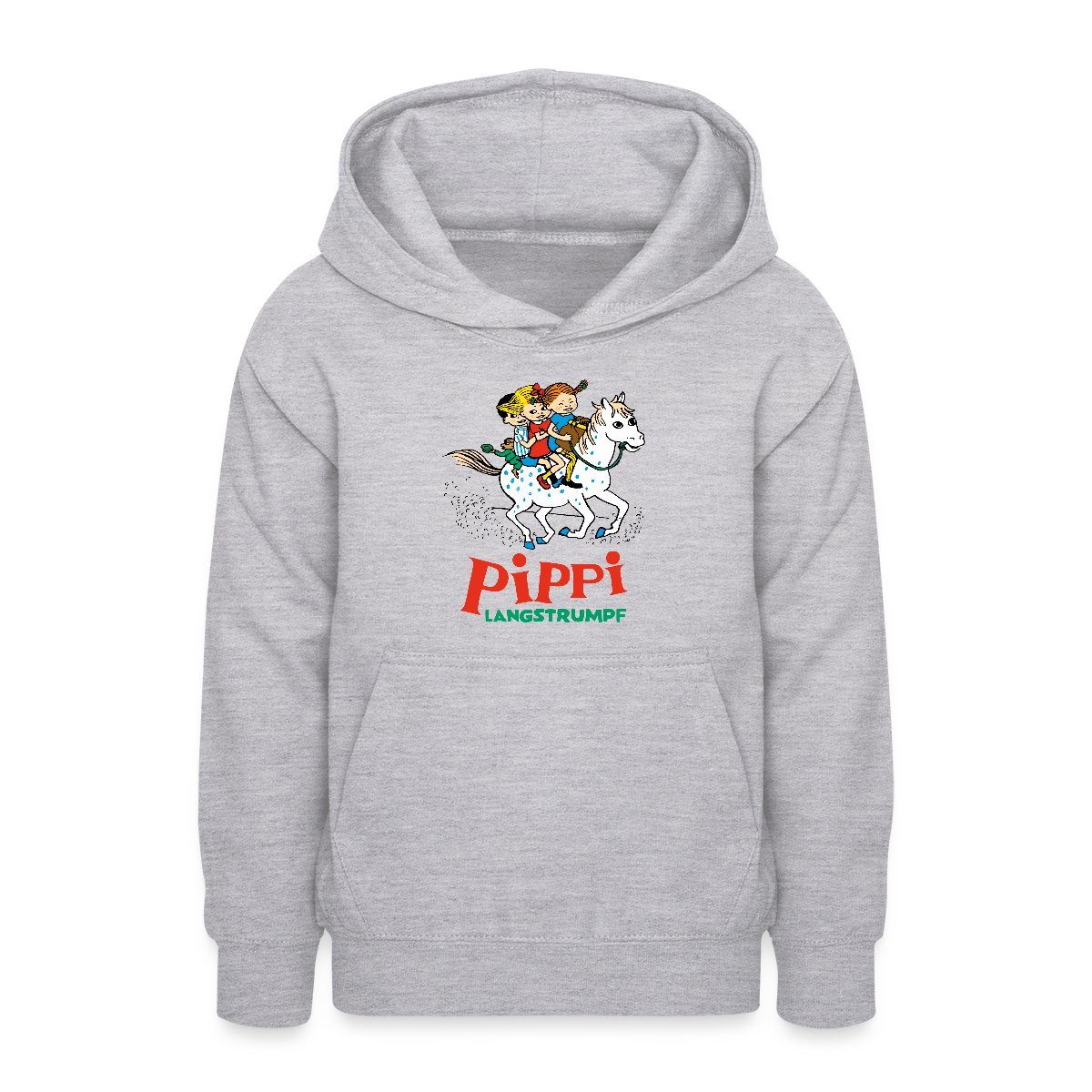 Spreadshirt Hoodie Pippi Langstrumpf Ausritt Mit Annika Und Tommy Teenager Hoodie (1-tlg)